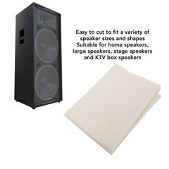 59.06 X 19.69in Speaker Grill Cloth Dust Resistant Scratchproof Protective UANA