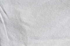 OFF WHITE SOLID 2 WAY STRETCH COTTON BLEND KNIT FABRIC 50X66 INCHES 1.3 YARDS