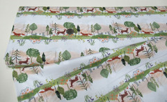 Timeless Treasures quilt-craft fabric FROLIC STRIPE 1 3/4 yds (dfn-3437) LastPc