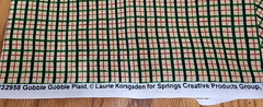 Vintage Lot Christmas Fabric Plaids Stripes Checks. 4+ yards