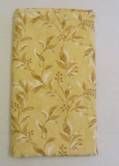 Robert Allen Fabric MANOR TRAIL Cotton Gold Yellow Drapery Upholstery 10 + Yds
