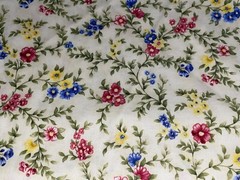By 1/2 Yd Small Flowers & Vines Victorian Splendor by Northcott Cotton Fabric