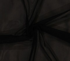 Black English Netting Polyester Mesh Net Fabric By the Yard D179.07