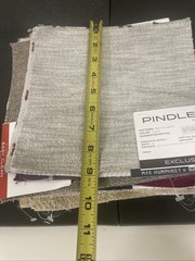 Fabric Samples Square Piece Pindler Lot of 70 PC Multi Color Design