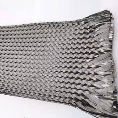 2-40mm Carbon Fiber Braided Rope Tube Hollow Conductive Belt Sleeves Tube