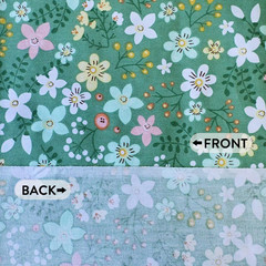 Cotton Fabric by the Yard for Sewing DIY Crafting Fashion Design Printed Floral