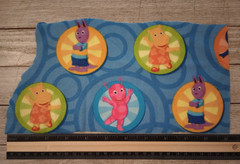 backyardigans fun fabric length polyester 5 characters 2.5 inch #1002 *