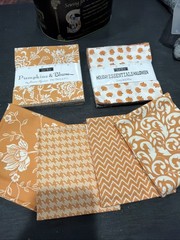 Lot of Halloween Theme 5×5 Quilt Squares 4x Fat qtr