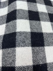$40 for 2 Yards, Buffalo Plaid 90%Wool For Coat. Blazer.Cape. Blanket & Hat #103