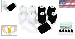 High-Quality 100% Cotton Sewing Thread 10 Spools 600M Quilting Serger Embroidery