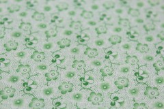 1930s Reproduction Fabric Cotton Quilt Green Hues Tiny Flowers 42×1/2 yd CHOICE