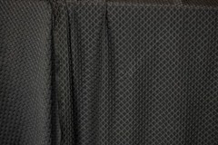 FABRIC ATHLETIC SPORT DIAMOND 3D 4 WAY SPANDEX BLACK 60″ WIDE BY THE YARD