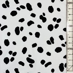 Holstein Cow Print Fabric #1654 by Fabric Traditions Vintage 1996 OOP 100%Cotton