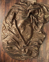 Stretch Sequin Fabric Brown 130 x 54 inches, 3.6 yards x 54 inches New Whole
