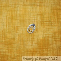 BonEful Fabric FQ Cotton Quilt Yellow Gold STRIPE Tone Tonal Blender Tiny Little