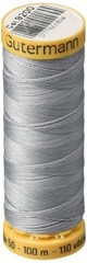 Gutermann Natural Cotton Thread 110 Yds: Silver Streak Red Rock Threads