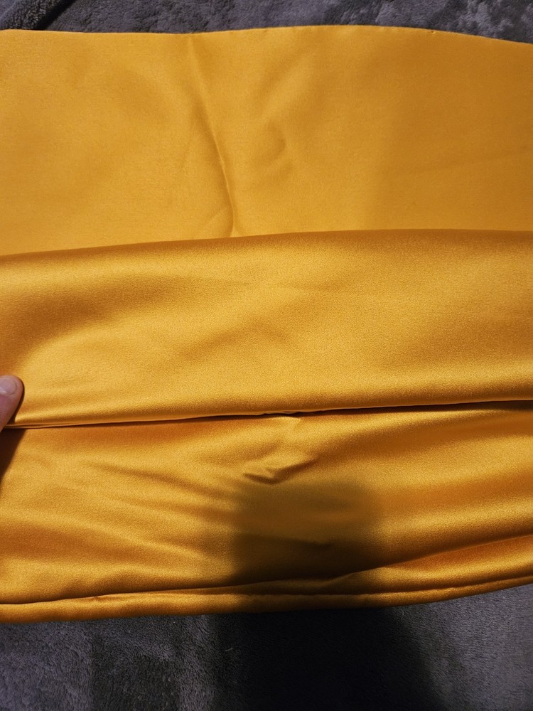 Gold Satin Fabric 108″ x 60″ Sewing Material Dress Costume Craft Fabric