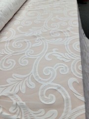 Lace Stretch Fabric by the Yard – Swirls Design, 60″ Wide Nylon Spandex