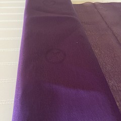 SILK PURPLE FABRIC 10 Yards x 21 Inches Wide or 360 Inches x 21 Wide