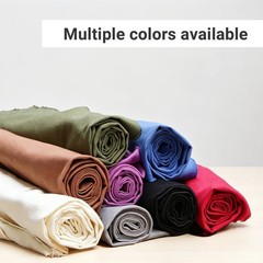 12oz Heavy Duty Cotton Canvas Fabric by The Yard, Thickend Natural Cotton Duc…