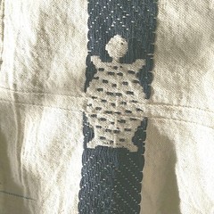 Aztec Woven Cotton Fabric Salamander Turtle Scarub Beetle 96×60″ Heavy Weight