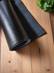 Cowhide Nappa 1.0-1.5mm Gloss Black