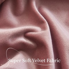 Roslynwood Velvet Blush Pink Curtain 84 inches Long – Curtains Thermal Insula…