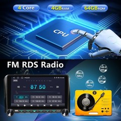 Car Radio Stereo for Toyota Tundra 2007 2008 2009 2010 2011 2012 2013 Toyota …