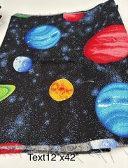 100% Cotton Fabric Quilting Remnants Frozen Cats Volley Ball Planets Polka Dot