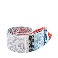 Expressions Batiks 2.5″ Strip Roll in Decorator Style Americana by Riley Blake