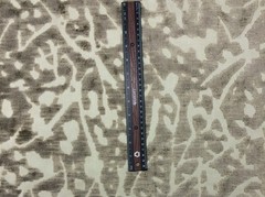 DONGHIA BROKEN MIRROR CAMEL STRIE VELVET ABSTRACT MODERN FABRIC BY THE YARD