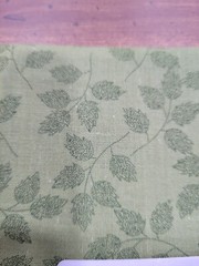 NWT Material Green 18×21 Design By the Piece Leaves Print