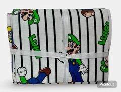 Nintendo Licensed Super Mario Fat Quarter 5 pcs Bundle 18″x21″ Yoshi Luigi Peach