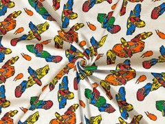 Race Car Rally 100% Cotton Knit Fabric 52″W By Yard CTPR07