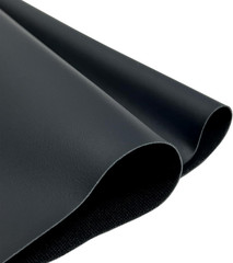 Tela de Cuero Sintetico 54×36 1 Yarda Resistente Impermeable Tapiceria DIY Negra