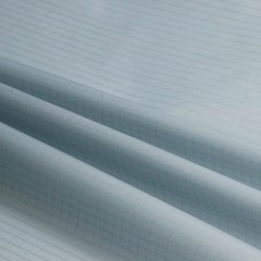 Tear-Resistant Grey Ripstop Nylon Fabric 60×196 Inch for Bags and Covers