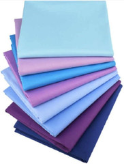 Crafts Fabric Pre-Cut 40cm x 50cm Solid Color Cotton Craft Fabric 8pcs/lot