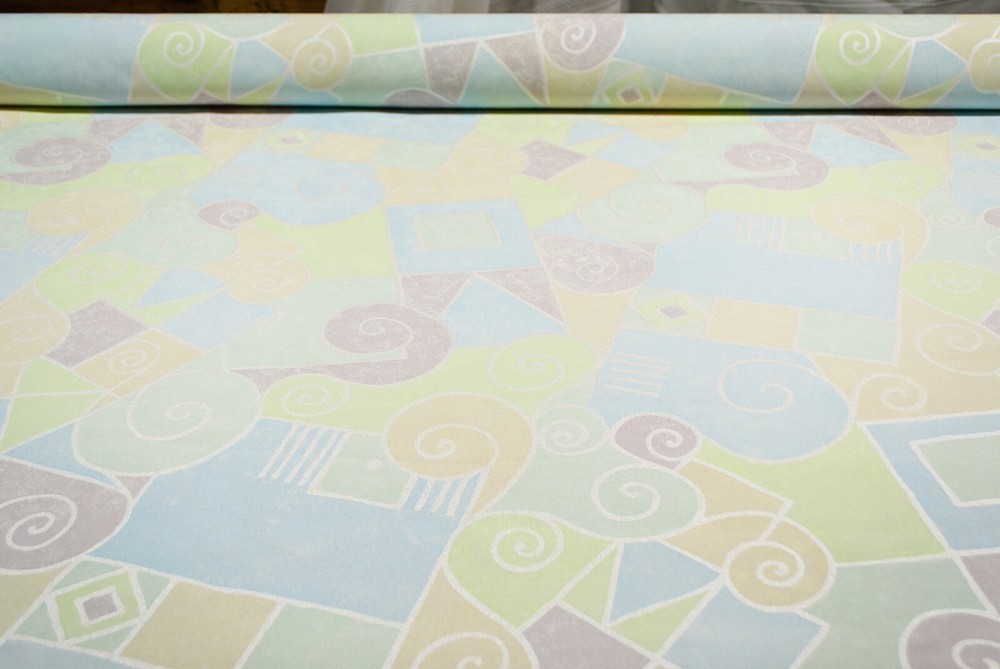 Chris Stone – Modena/Dawn | Geometric Print | Medium Weight Cotton Twill Fabric