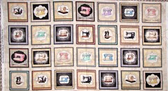 Sewing Themed Fabric 24″ Panel Sewing Machine Tailor Made Cotton QT Fabrics