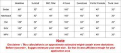 Car Ceiling Fabric Replacement – Pure Gray Headliner with Foam Backing 24Sqft
