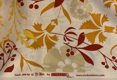 “Fresh Aire” Fabric By BJ Lantz For Studio E Floral & Plaid 2 Pc Fat Quarter Lot