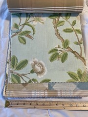 Thibaut Monterey Large Fabric Sample Book 18” x 13” Beautiful Prints!