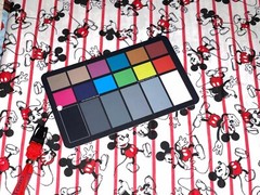 1 YD X 62″ Vintage Mickey Mouse Cotton Knit Fabric Red & White Stripes 36″ X 62″