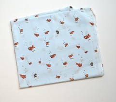Heather Ross Lightning bugs – Goldfish in Water – Cotton Fabric – OOP