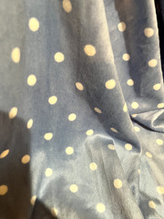 2 YDS Pink Polka Dot Minkee Fabric in a Continuous Piece NEW Benartex