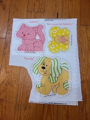 Custard Cat, Marmalade, Pupcake Cut/Sew Strawberry Shortcake Spring Mills 1980