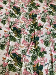 Authentic Oscar de la Renta luxury dress fabric. Made in Italy