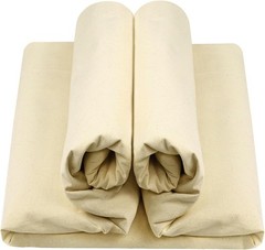 Natural Unbleached Cotton Muslin 63″ x 5 Yards – Perfect for Sewing Projects