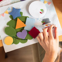120 Pcs 12 X 12 Inch Felt Sheets for Craft Assorted Color Squares Fabric Sheets