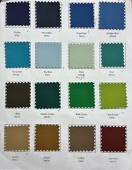 Yellow UV Protected Marine Vinyl Waterproof Outdoor Upholstery Automotive Fabric